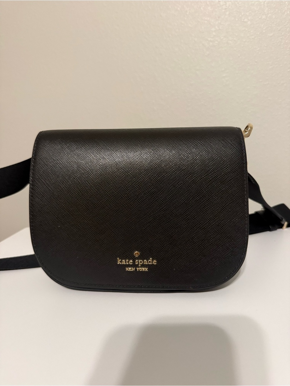 Kate Spade Madison Saffiano Leather Saddle Bag - Picture 1 of 5